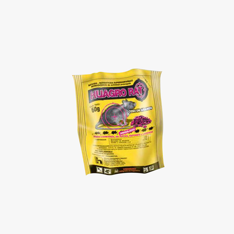 Huagro Rat Raticida - Cebo en granos - 60grs